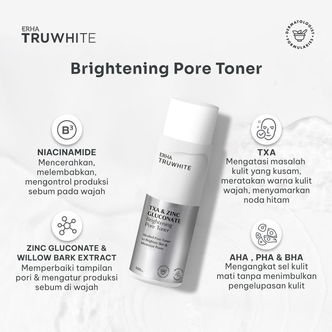 TXA & Zinc Gluconate Brightening Pore Toner