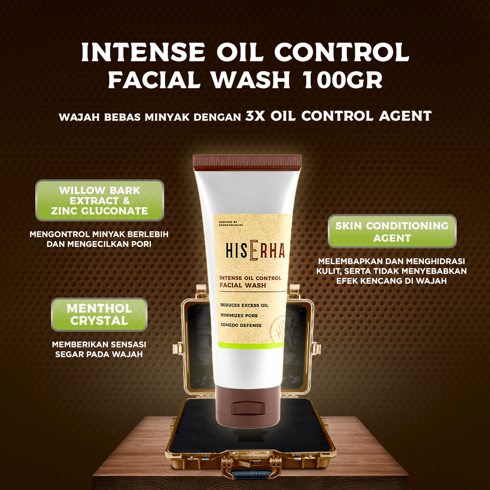 Intense Oil Control Facial Wash