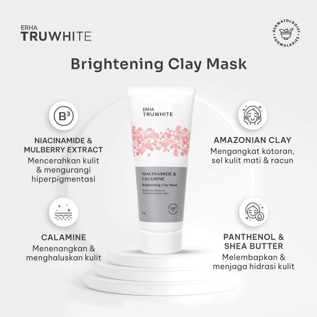 Niacinamide & Calamine Brightening Clay Mask