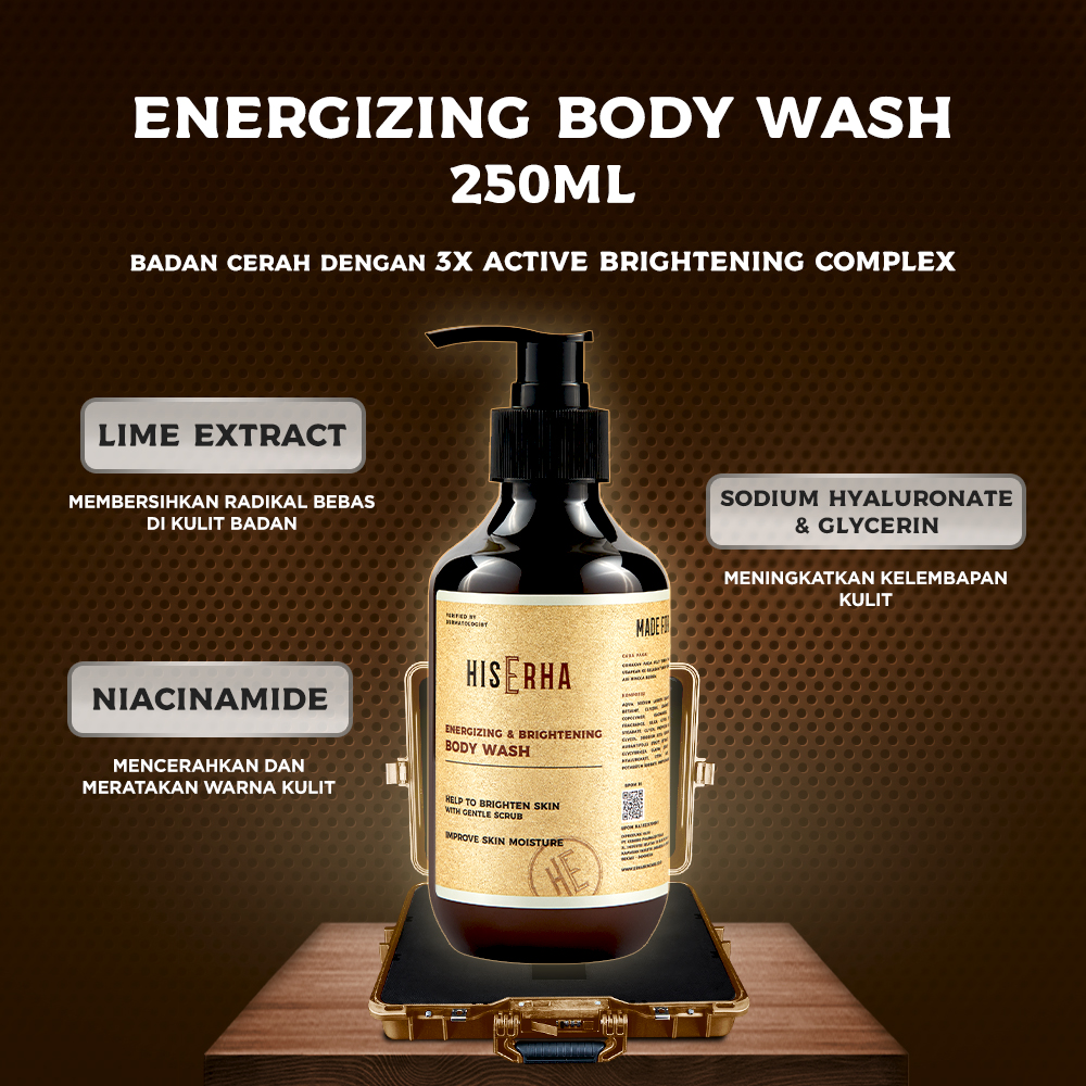 Energizing & Brightening Body Wash